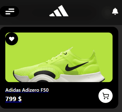 Dev_Adidas Store: Responsive Adidas-style E-commerce screenshot 5