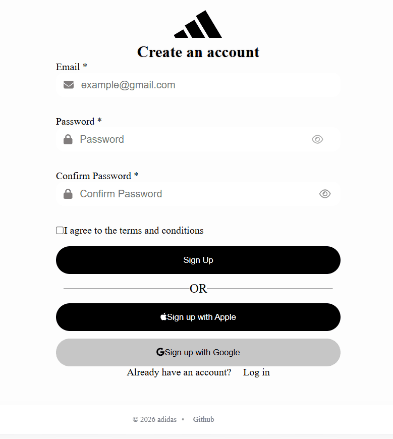 Dev_Adidas Store: Responsive Adidas-style E-commerce screenshot 10