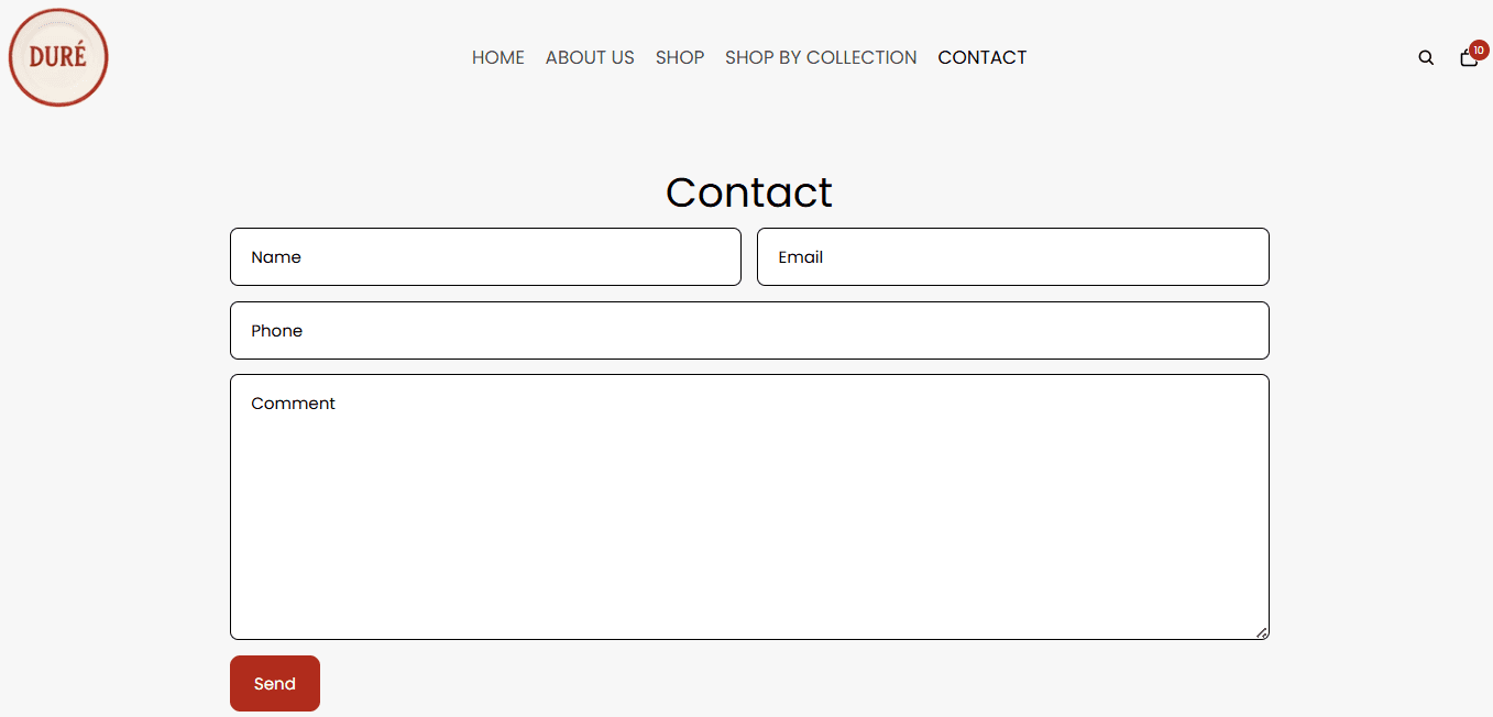 Atelier Duré: Artisanal E-commerce Store screenshot 7
